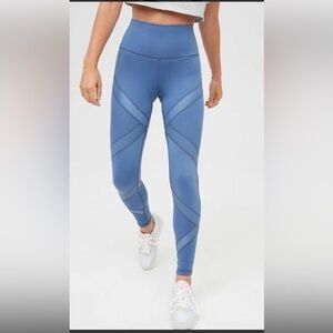 0011: Aerie Offline The Hugger High Waisted Blue Women's Leggings